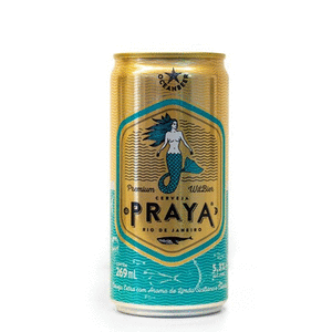 Cerveja Praya Witbier Lata 269ml