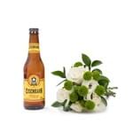 Cerveja Premium 355ml + Buquê Bianco P