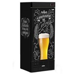 Cervejeira Refrigerada Vertical Adesivo Lousa de Bar Crv-570l/b