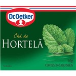 Chá Dr. Oetker Hortelã com 10 Sachês 10g