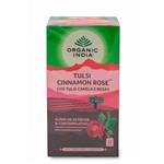Chá Tulsi Canela e Rosas 25 Sachês - Organic India