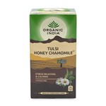 Chá Tulsi Mel e Camomila 25 Sachês Organic India
