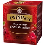 Chá Twinings Of London Chá Preto Frutas Vermelhas Caixa com 10 Sachês