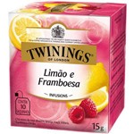 Chá Twinings Of London Limão e Framboesa Caixa com 10 Sachês