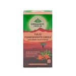Chá Verde Tulsi e Romã 25 Sachês Organic India