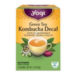 Chá Yogi - Kombucha Decaf Descafeinado (maracujá e Ameixa) - 16 Sachês