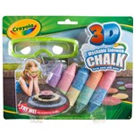 Chalk Giz de Calçada com Óculos 3d - Crayola