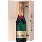 Champagne Moët & Chandon Brut Impérial 3000ml Jeroboam com Caixa de Madeira