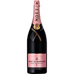 Champagne Moët & Chandon Rosé 3000ml Jeroboam com Caixa de Madeira