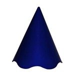 Chapéu de Aniversário Azul Escuro Uf 08 Unidades