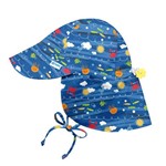 Chapéu de Banho Infantil Tipo Australiano com FPS+50 Oceano Atlântico - G (2 a 4 Anos) - Iplay