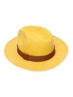 Chapéu Panamá de Palha Amarelo
