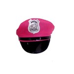 Chapéu Policial Pink Adulto Ideal para Sua Fantasia
