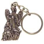 Chaveiro Anjo da Guarda de Bronze - Modelo 02 | SJO Artigos Religiosos