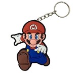 Chaveiro de Borracha Super Mario Bros
