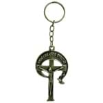 Chaveiro de Bronze Crucifixo - Mod. 01 | SJO Artigos Religiosos