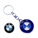 Chaveiro de Metal BMW - Feito em Aço Cromado - Sedan Convertible Coupé Hatch Tourer BMW I BMW I8