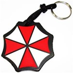 Chaveiro Emborrachado Resident Evil Umbrella