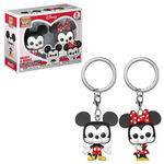 Chaveiro Funko Pop Keychain - Disney Mickey/minnie 2pack