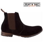 Chelsea Boots Mac & Jac By Coloral Couro Preto