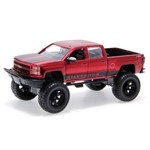 Chevy Silverado 2014 Just Trucks Off Road Edition Jada Toys 1:24 Vermelho