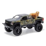 Chevy Silverado 2014 Realtree Jada Toys 1:24 (Com Cachorro)