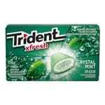 Chiclete Trident Clutch Crystal Mint 18g