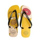 Chinelo Havaianas Simpsons Amarelo 45/46
