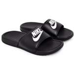 Chinelo Slide Nike Benassi 343880-090 Preto/Branco