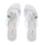 Chinelo Zariff Shoes Casual Abacaxi Branco