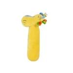 Chocalho Tuby Circo Leão - Amarelo - Zip Toys