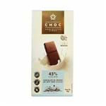 Chocolate 45% Cacau ao Leite, Zero Açúcar - Choc Chocolates - 80g
