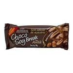 Chocolate Choco Soy Break Sabor Avelã Sem Adição de Açúcar Sem Lactose com 38g