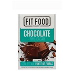 Chocolate Fit Food Snacks 70% Cacau 40 G (com Stevia)
