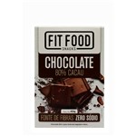 Chocolate Fit Food Snacks 80% Cacau 40 G (Zero Lactose)