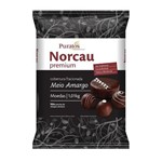 Chocolate Fracionado Cobertura Gotas Meio Amargo 1,01kg - Norcau Premium