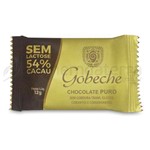 Chocolate Gourmet 54% Cacau Sem Lactose Gobeche - 12g