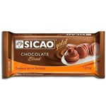 Chocolate Sicao Gold Blend ao Leite com Meio Amargo 1,01kg