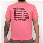 Choose Life - Camiseta Clássica Masculina