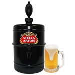 Chopeira Doméstica Portátil 5,1 Litros Preta Stella Artois Chopp