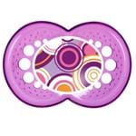 Chupeta Circles Silk Touch Girls Tam 2 (6m+) Purple - MAM