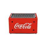 Churrasqueira a Carvão Portátil Coca-cola
