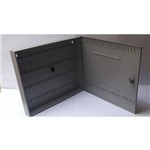Claviculário Porta Chaves para 120 Chaves Distrivalle Aço Pintura Eletrostática Cinza