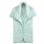 Cobertor Baby Sac Premium Relevo Ursinho Mensageiro Verde - Colibri