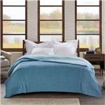 Cobertor Casal 1,80x2,20m Ilford Home Design Corttex Azul Niagara Azul Niagara