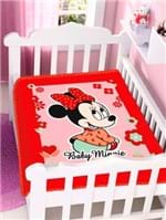 Cobertor Disney Jolitex Infantil para Bebê - Vermelho