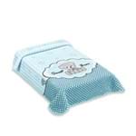 Cobertor Exclusive com Estampa de Ursinho Azul|Do Re Mi Bebê