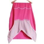 Cobertor Microsoft de Sereia Pink e Lilás 3 a 8 Anos