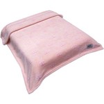 Cobertor para Berço Colibri Touch & Feel Premium - Toque Ultra Macio - 90 X 110 Cm - Princess Rosa