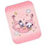 Cobertor para Berço Le Petit Panda Rosa - Colibri